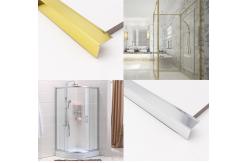 China Modern Aluminium Extrusion Angle , L Shape 4x4 Aluminum Angle Tearproof supplier
