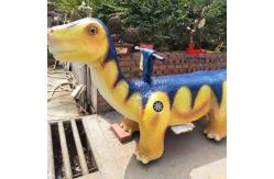 China Remote Control Animatronic Dinosaur Ride Windproof For Theme Park supplier