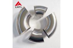 China 90 Degree Push Titanium Elbow Gr2 Pipe Fitting Bend supplier