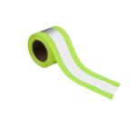 40MM Running Vest Cycling Reflective Straps For Runners Nylon Woven Green Orange for sale