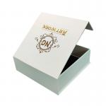 Embossed Magnetic Packaging Box UV Hot Stamping Rigid Paperboard Boxes Packaging for sale