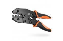 China Practical Heat Shrink Terminal Crimper , Multifunctional Ratchet Crimping Pliers supplier