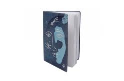 China 60sht 70gsm Recycled Paper Notebook Small Office Stationery SGS With Elastic Band supplier