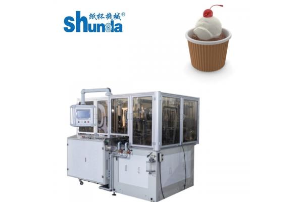 Automatic Grade Fully Automatic Ice Cream Cup Making Machine with Panasonic Opto Switches