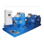 High performance disc starck lube oil / diesel oil / fuel oil separator with heating device for sale