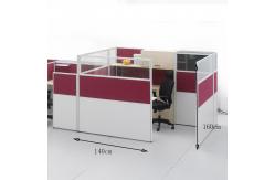 China High Office Partition Cubicle Private Staff Modular Workstation System supplier
