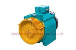 China 16 Pole Integrated IP33 Gearless Traction Machine For Passenger Lift supplier