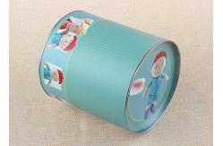 China Dolls Paper Composite Can Packaging Custom Labeling Cardboard Tube Packaging supplier