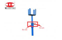 China Customized Adjustable Q235 Steel Scaffolding U Fork Head Jack supplier