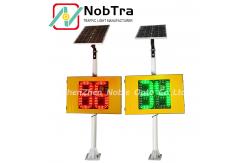 China 500 Meters Visibility Range Solar Radar Traffic Signal with Integrated Radar Technology supplier