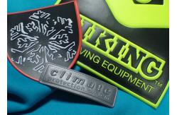 China High Frequency 3m Reflective Letters For Clothing With Embossed Logo supplier