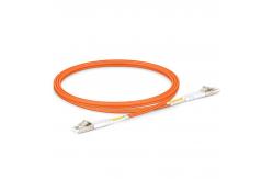 China Multimode LC UPC To LC UPC Simplex OM1 OS2 Fiber Optic Cable PVC supplier