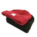 Popular unisex warm all colors customize woven label winter knitted boonies hats for sale