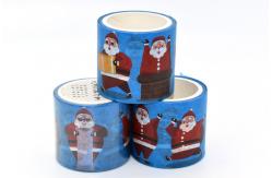 China Cute Santa Claus Christmas Washi Tape For Present supplier