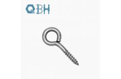 China Customized Stainless Steel Closed Eye Bolt / Eye Hook Bolt Zinc Plated Finish supplier