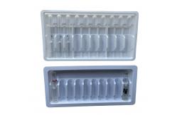 China PET packaging tray customization medicine water injection ampoule tray customization supplier
