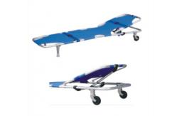 China Backrest Adjustable stretcher collapsible Supporting Feet And Wheels supplier