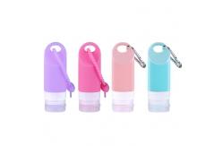 China 58ML Mini  Cheap Portable silicone hand sanitizer Container Travel Bottles supplier