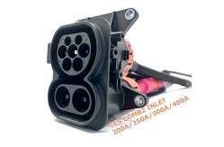 China Ccs2 Female Connector Ccs2 Inlet 200A/250A/300A/400A Ev Charging Socket supplier