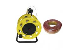 China Simplicity Well Borehole Water Level Meter 9v With Depth Sensor supplier