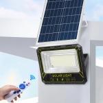 Solar 100w LED Flood Light 2800lm Solar Powered Exterior Flood Lights for sale