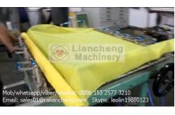 China Mechanical Tighten Automatic Silk Screen Printing Machine Manual Tension Control supplier