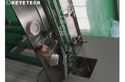 China Degradable Cup Lid Defects Detector High Precision Cap Inspection Equipment supplier