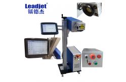 China High Resolution Barcode Laser Marking Machine/ Date Laser Marking Printer supplier