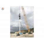 Soil Improvement Bottom Feed Vibroflot / Vibro Compaction Piling Device for sale