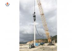 China Soil Improvement Bottom Feed Vibroflot / Vibro Compaction Piling Device supplier