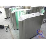 Stainless Steel Retractable Flap Barrier Gate , Bi - directional Multi Access Control Turnstiles