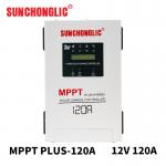 China 12v 24v 48v Auto Mppt 120a Mppt Hybrid Solar Charge Controller  factory