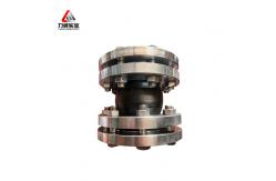 China Flange Connection Single Sphere Flexible Rubber Joint With Good Noise Reduction Functionality supplier