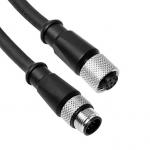 Alvin's Cables M12 A-Code 8 Pin Male to 8 Pin Female Cat6a High-Flex Shielded Sensor Actuator Cable for Cognex Industrial Camera 9.8ft for sale