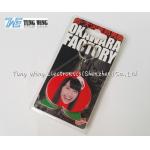 Portable OEM Funny Music Keychain Red Convenient On / Off Function