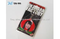 China Portable OEM Funny Music Keychain Red Convenient On / Off Function supplier