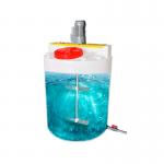 100 Gallon Dosing Chemical Mixing Tank Vat With Agitator