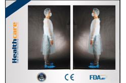 China PP/SMS/SMMS Disposable Exam Gowns Antibacterial Fluid Resistant supplier
