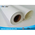 18M Length Blank Inkjet Cotton Canvas , Pigment Digital Printing Cotton Fabric