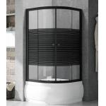 Square Corner Shower Cubicles High Threshold Tray Sliding 800 X 800 Shower Enclosure for sale