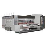 Corrogated Cardboard Flexo Printer Slotter Die Cutter With Stacker Machine for sale