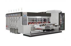 China Corrogated Cardboard Flexo Printer Slotter Die Cutter With Stacker Machine supplier