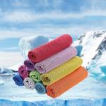 KILINE Custom Ice Towel Soft Breathable Chilly  Microfiber Towel For Yoga Sport Running Gym Workout Camping for sale
