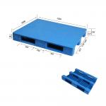 Euro Stackable Recycled Plastic Pallets 1000*1200mm Flat Top Plastic Pallets
