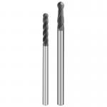 Diamond Coated Solid Carbide Ball End Milling Cutter for Smooth Graphite Milling Operation for sale