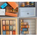 Macaron Transparent Upper And Lower Cover Packaging Gift Box Upper And Lower Cover Packaging Chocolate Upper And Lower Cover Packaging Macaron Plastic Tray for sale