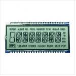 14 Segment LCD Transflective Transparent LCD Display Module Operating Temp -30-+80℃ for sale