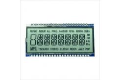 China 14 Segment LCD Transflective Transparent LCD Display Module Operating Temp -30-+80℃ supplier