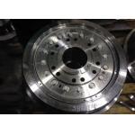 Forging Elastic Rubber Wheels Assembled With Tyres And Center Wheel Rubber