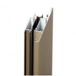 Customized Aluminium Door Profiles Extruded Powder Painting Or Anodized Surfaces